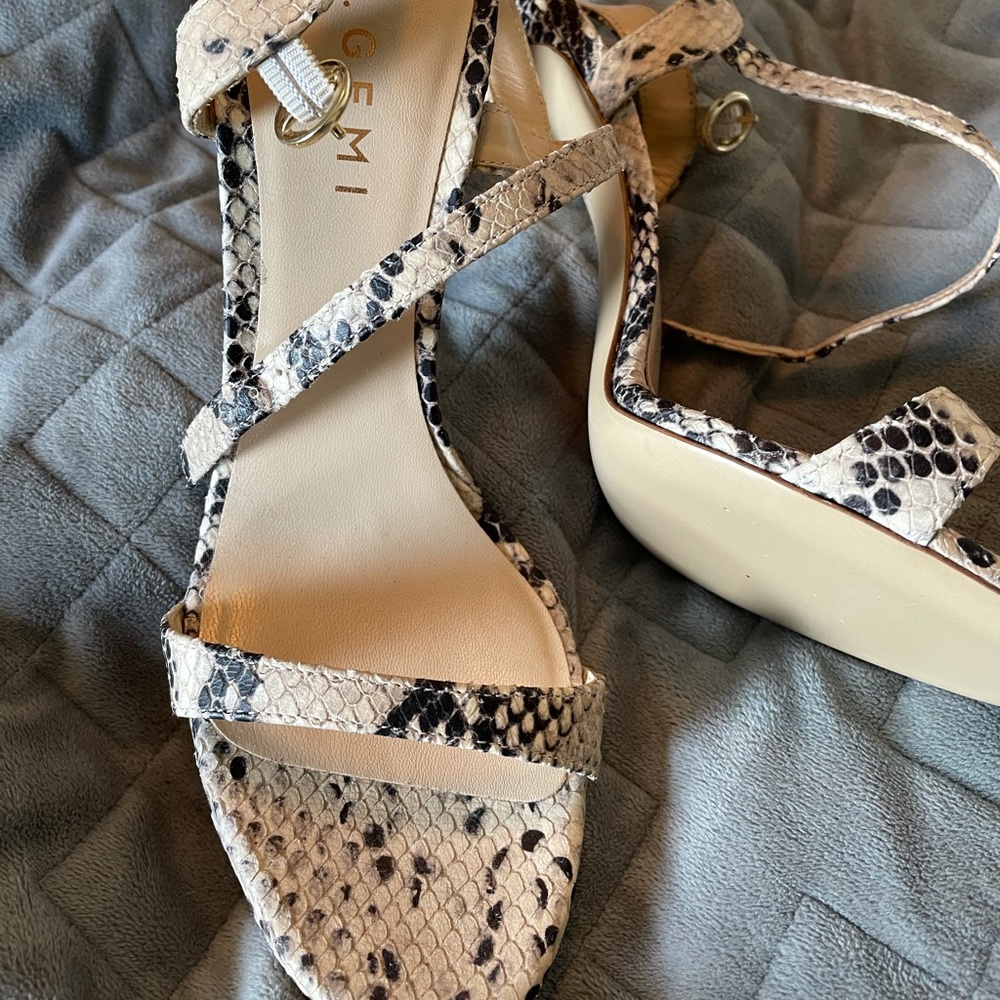 M.gemi size 37.5 sandal heels